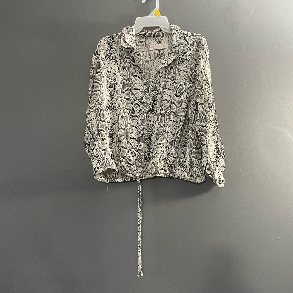 Women's Snake Print Top